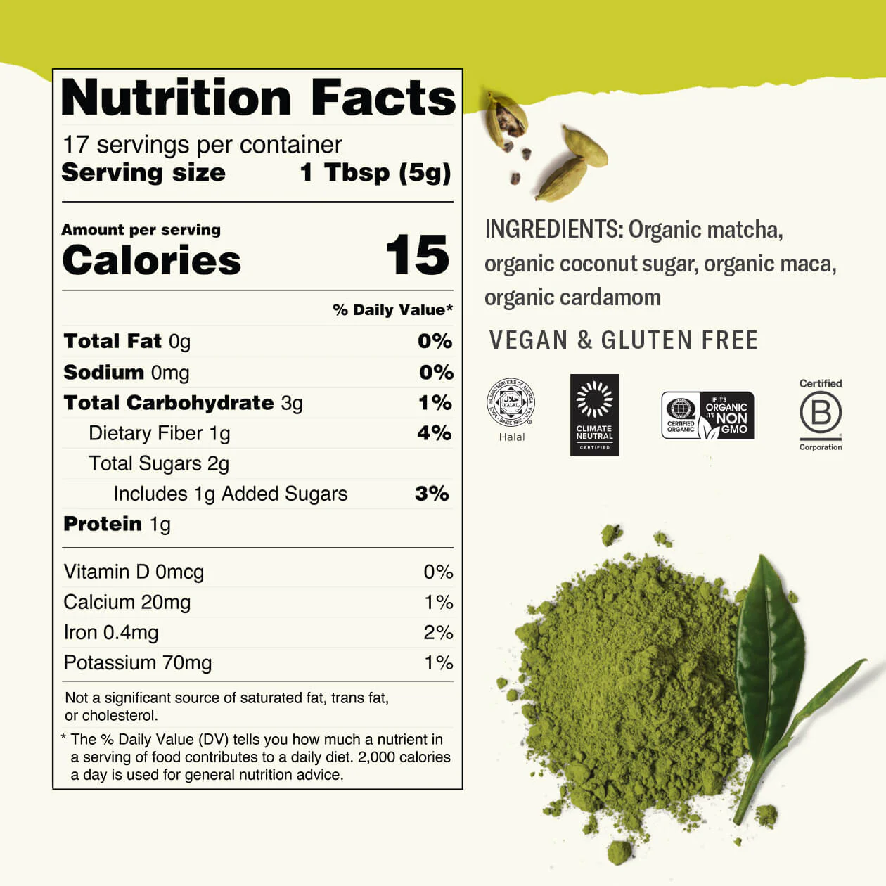 Matcha Maca Latte Powder - Image 3