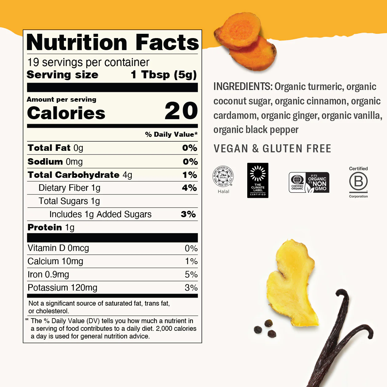 Turmeric Spice Latte Powder - Image 4
